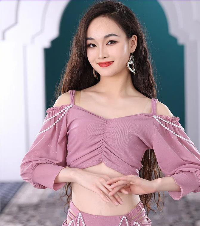 Long Skirt Swing Dance Skirt Set Belly Dance Palace Style Practice Skirt Oriental Dance Practice Skirt Sexy Set Long Skirt