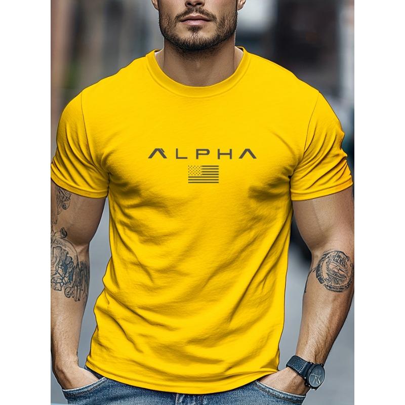 T-shirt Sportiva da Uomo per Fitness all'Aperto Casual Girocollo Ampia Manica Corta Top alla Moda T-shirt Palestra Uomo Estiva Asciugatura Rapida Magliette da Corsa
