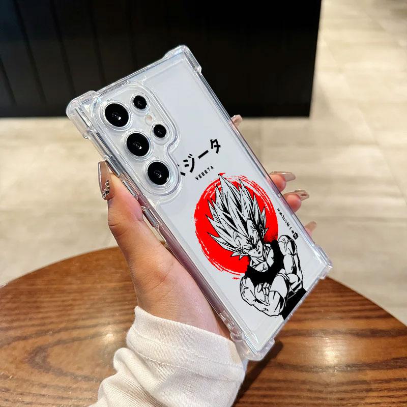 

Dragons Balls Son Goku Vegeta Cartoon Phone Case For Samsung Galaxy S25 FE S26 S24 S23 S22 S21 S20 Ultra S26 Plus S25FE 5G Cover Galaxy S25 EDGE
