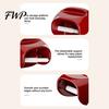 Quick Install Toilet Paper Rack Roll Holder No Drilling Wall Mount with Top Sophisticated Bathroom Decor Storage Shelf Durable Space Saving