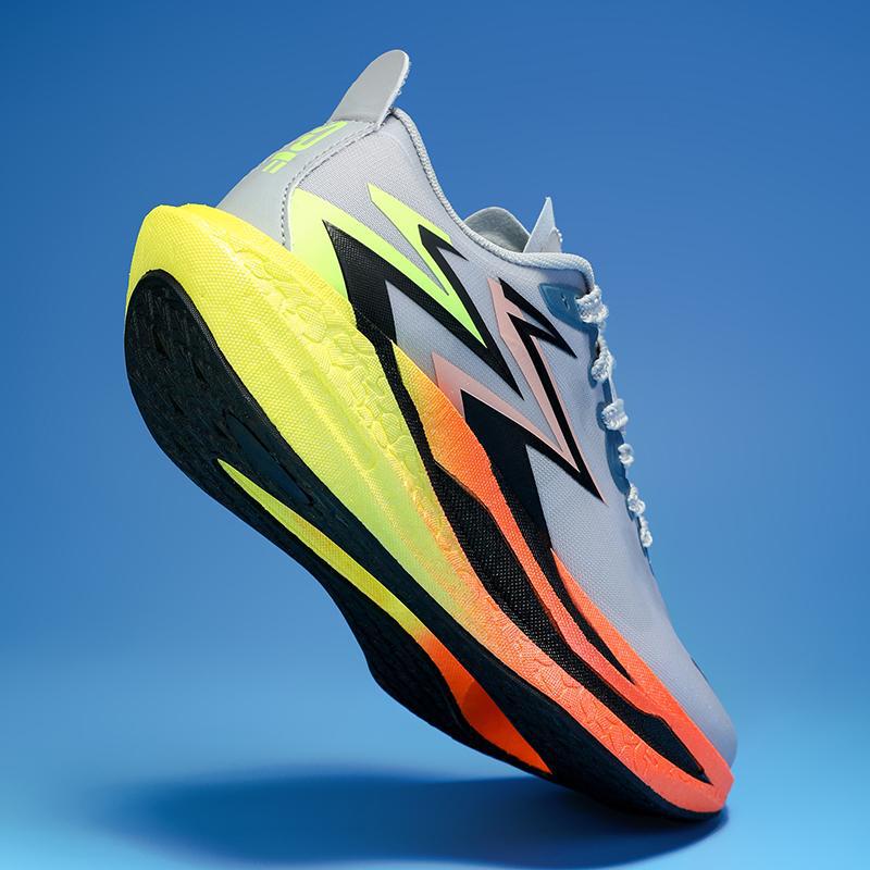 Fei Ran 4+ Real Boost Carbon Plate Summer Breathable Mesh Running Shoes 43