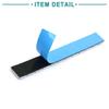 ACROPIX 5 Pcs Self Adhesive 140x19mm Universal 60g Silver Tone Wheel Balance Weight Strips