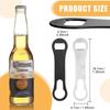 2 Piezas Abridor de Botellas Plano y Removedor de Vertedor, Abrebotellas de Acero Inoxidable Key Opener de Barra Rápida, Abrebotellas de Vino Hueso de Perro Cocina del Hogar