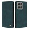 Wallet Case for Moto G17 - Leather/PU, Dark Green