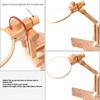Desktop Wood Embroidery Hoop Holder Height Adjustable Embroidery Frame Stand For Beginner Stitching Needlework Craft