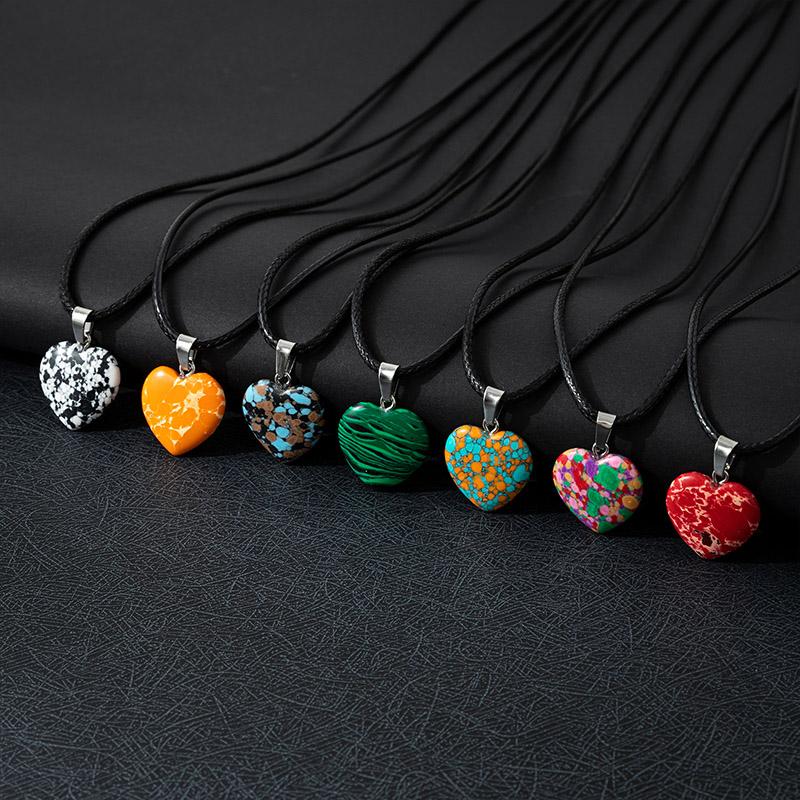 

7 шт./набор Подвеска-ожерелье из натурального кварцевого кристалла, Терапевтическая подвеска с цирконом, Изысканный циркон, Модные аксессуары