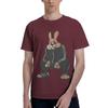 Rabbit Graphic 100 Cotton Casual Breathable Confortable Cute New Gifts And TShirts Mens Shirt