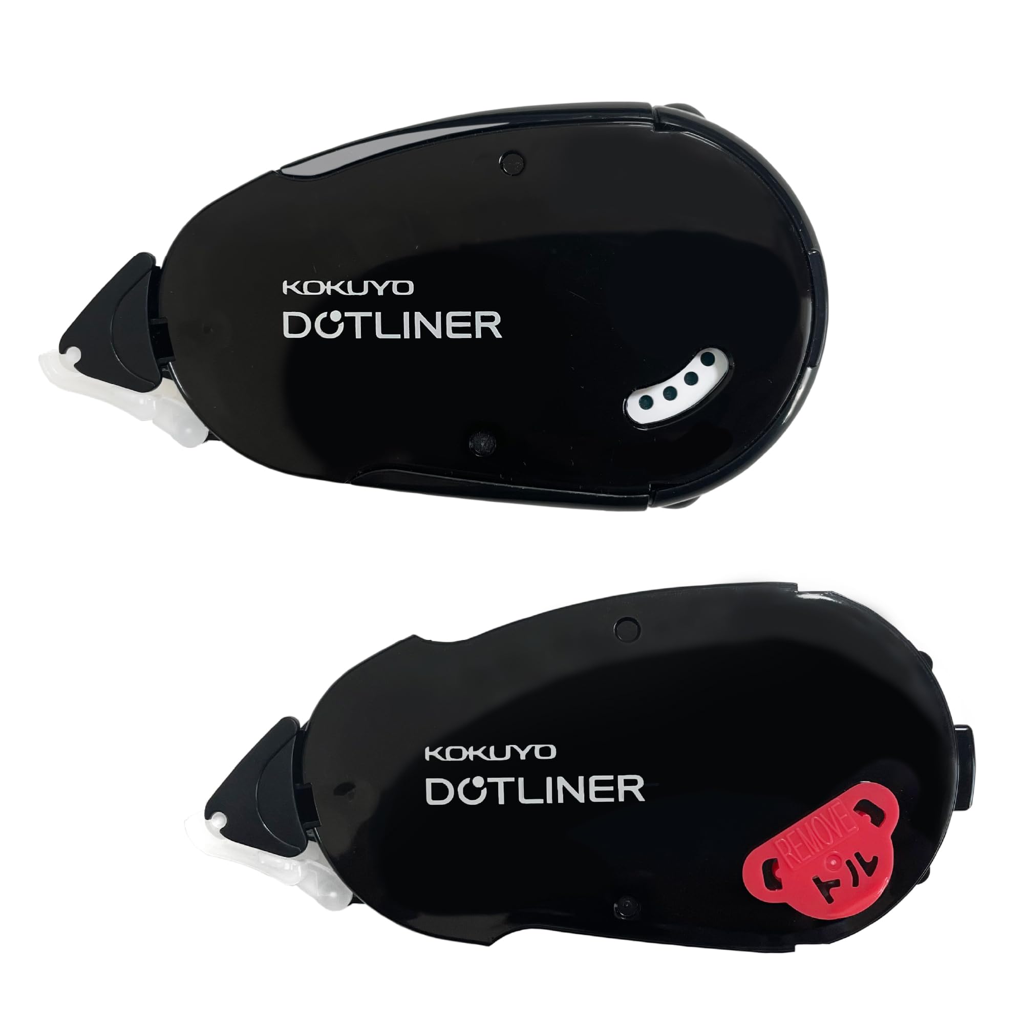KOKUYO Dotliner Tape 1 main unit 1 refill Glue, Black, + tape, AM-TA-DM400-08ND-1R чёрный