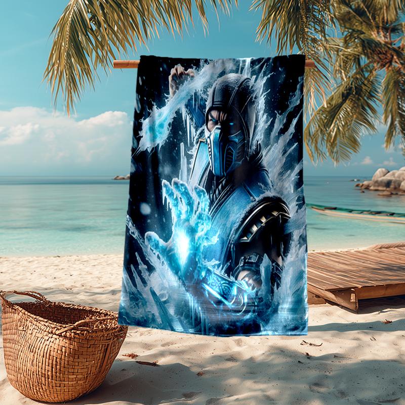 SubZero Fashion Beach Towel: Ideal for Summer Adventures Soft, absorbent and quick drying suitable for swimming and bathing