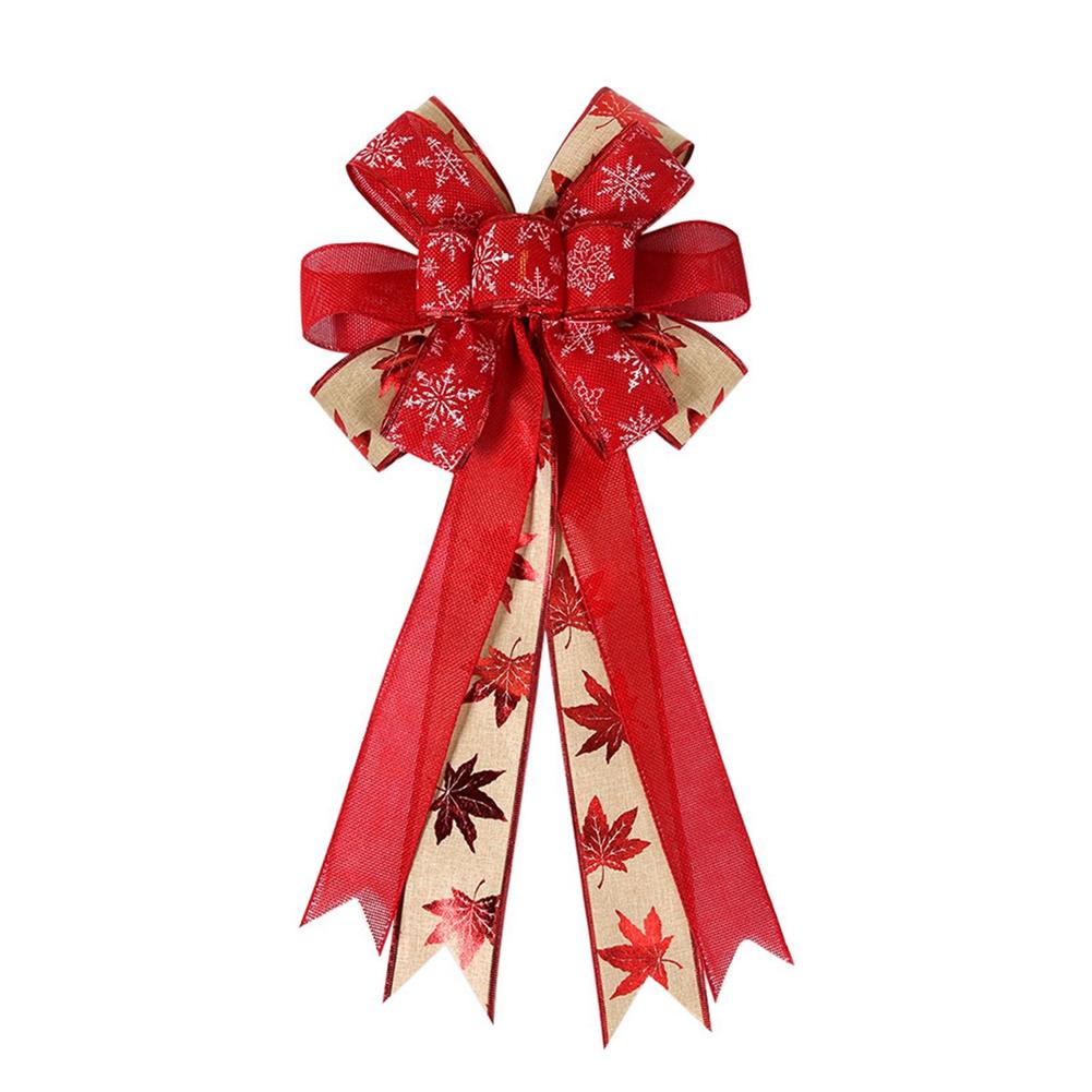 Christmas Tree Bow Home Decoration Bow