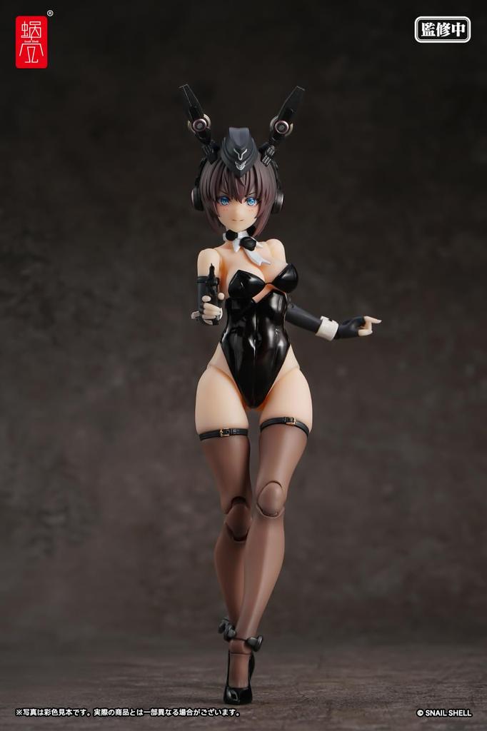 Snail Shell RA-03 Panzer Bunny Anneliese 112 Scale Approx. 160mm PVC & ABS & POM & Magnet Painted Action Figure
