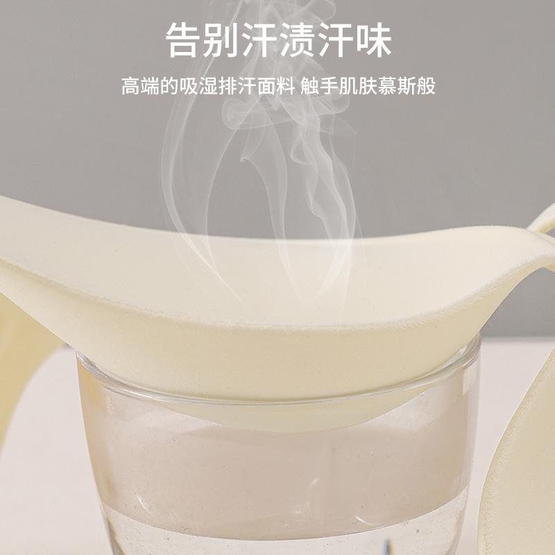 Sexy new gathering support, lift secondary breasts, seamless breathable water droplets, hollow bra cover