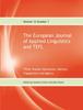 The The European Journal of Applied Linguistics and TEFL Volume 12 Number 1 : TESOL Teacher Motivation, Identity, Engagement and Agency Book