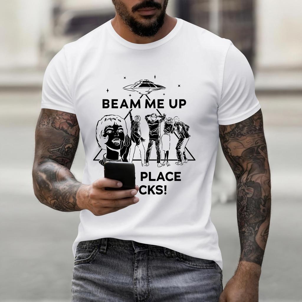 Mode Rundhals Raglan Kurzarm Arbeitskleidung Bedruckte Oberteile Damen Sommeroberteile