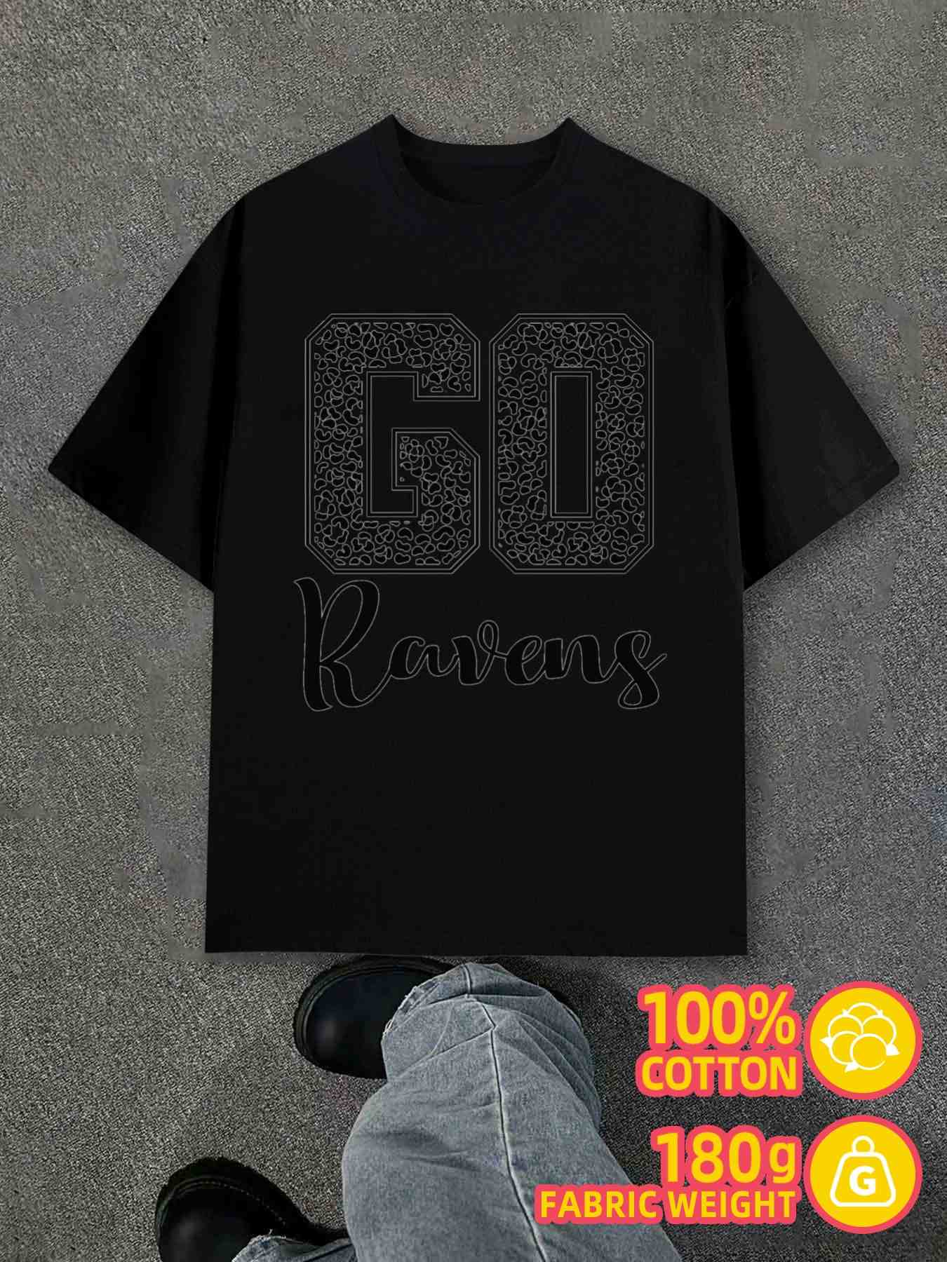 Men s T-Shirt Y2K Go Baltimore Comfort Colors Black 3XL