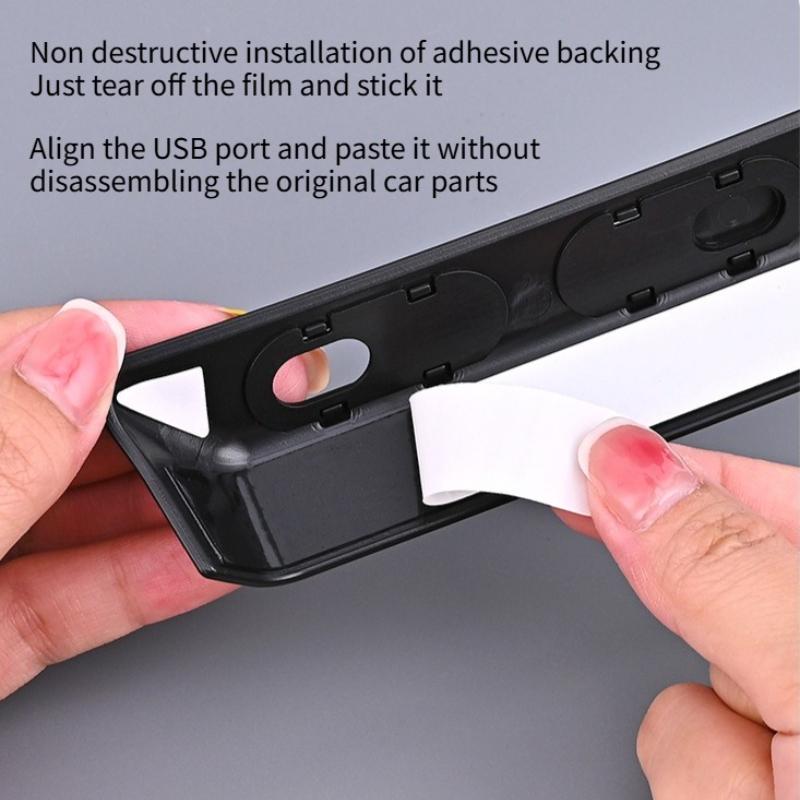 For Tesla Model 3 Y Juniper 2025 Rear Air Outlet USB Charging Dustproof Protector Anti-blocking Backseat Outlet Car Accessories