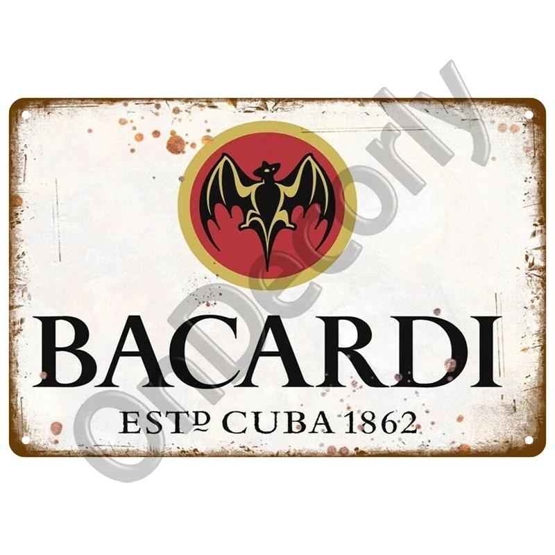 Domácí pivní značka Plechová cedule na víno Vintage Kovová cedule Dekorativní plaketa Nástěnná dekorace Hospoda Kuchyně Bar Pánská jeskyně Klubová dekorace