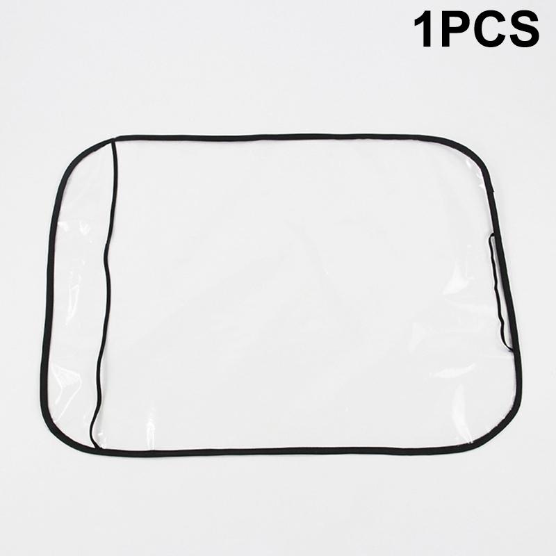 

Прозрачный протектор спинки заднего сиденья для автомобиля, устойчивый к скольжению, ударам и грязи, чехол на спинку сиденья, защищающий салон автомобиля от детей, спинка сиденья Pr чёрный