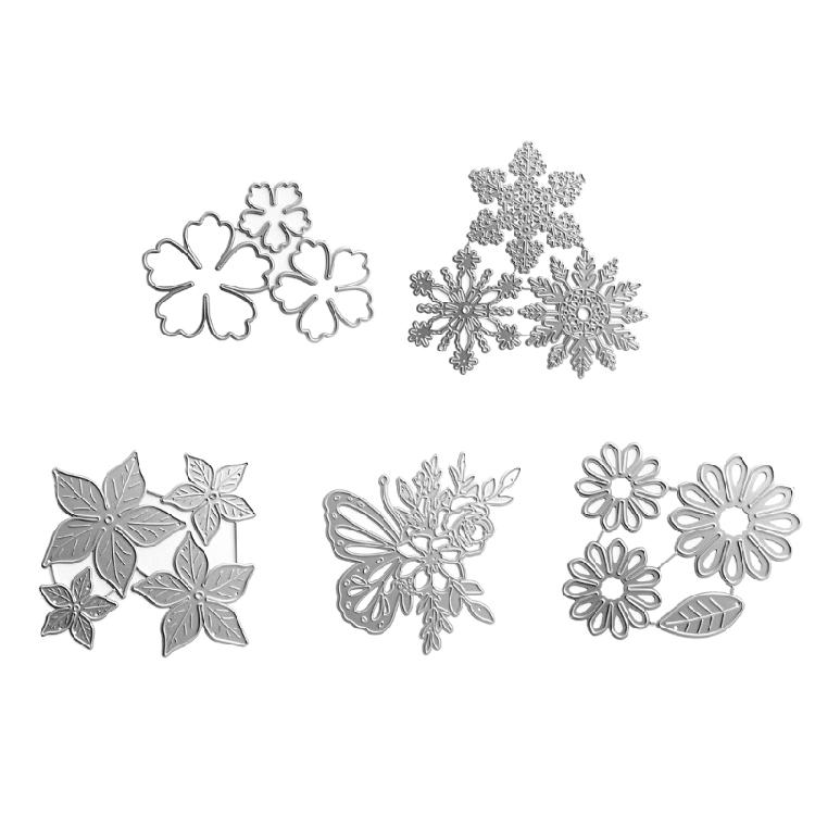 Flower Metal Cutting Dies Card Embossing DIY Photo Album Template Mold Decor