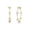 Boucles d'oreilles Constella Chic Minimaliste Légères de Luxe pour Femmes Boucles d'oreilles Or Blanc 5622722