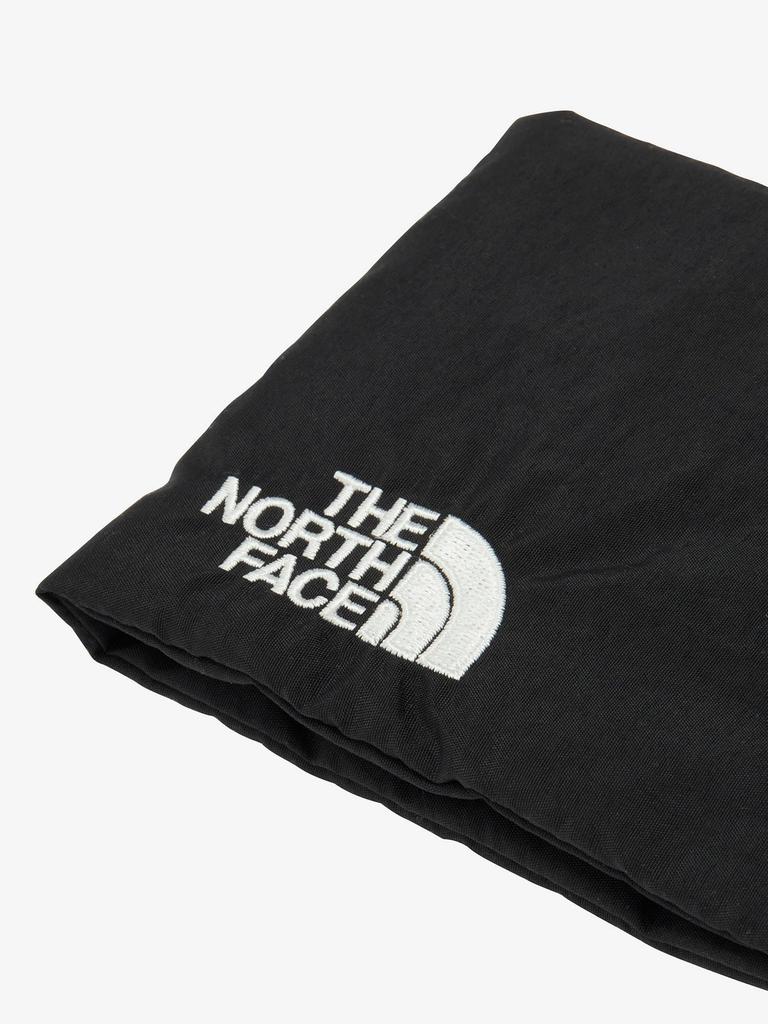 North Fleece Muffler Black KF [The Face] Kids' Camp-bell