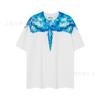 Summer Men's and Women's Same Fashion Trend T-shirt Personalized Trend Wing Printing Comfortable and Simple