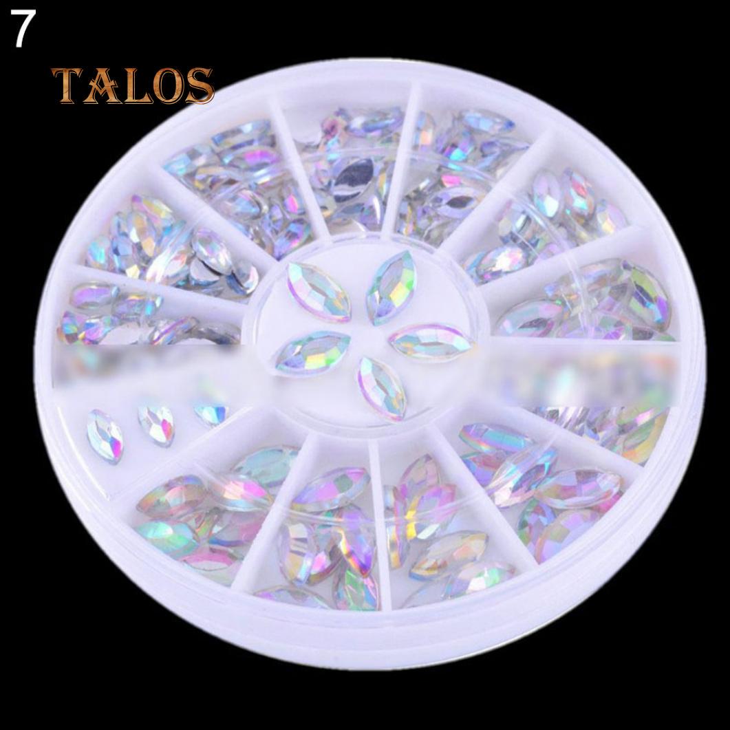 

Красочные блестящие украшения для ногтей, колеса, красочные звезды, сделай сам, маникюрный аксессуар, уход за ногтями #7