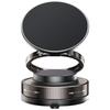 Rotating Magnetic Phone Holder with Vacuum Suction for Car, Desktop, Wall, or Center Console
