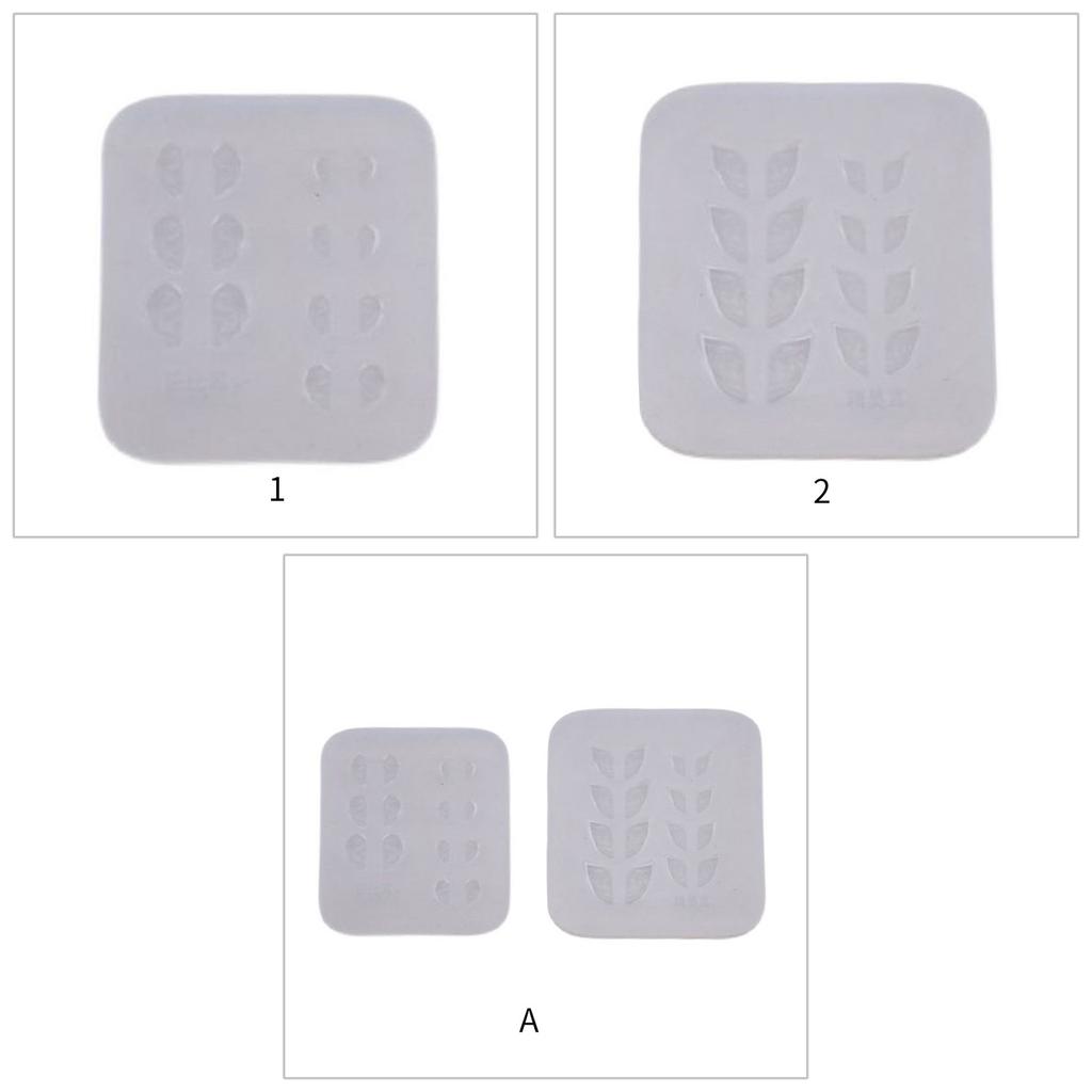 Pottery Clay Ear Mold Universal Use Silicone Mould for DIY Pottery Clay and Fondant Crafts Cute Ear Pattern Accessories
