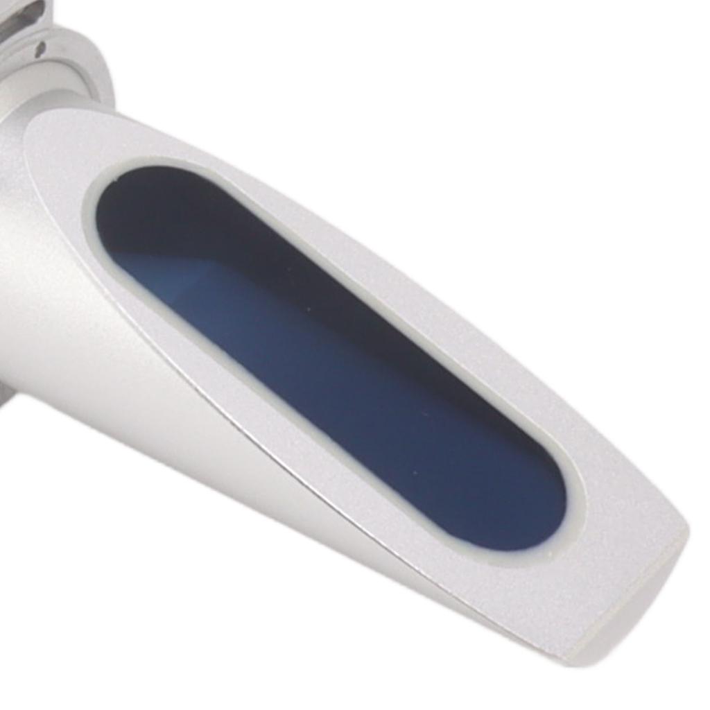 Milk Meter Refractometer 0 To 20 Percent Handheld Refractometer with Auto Temp Compensation for Protein Moisture Test