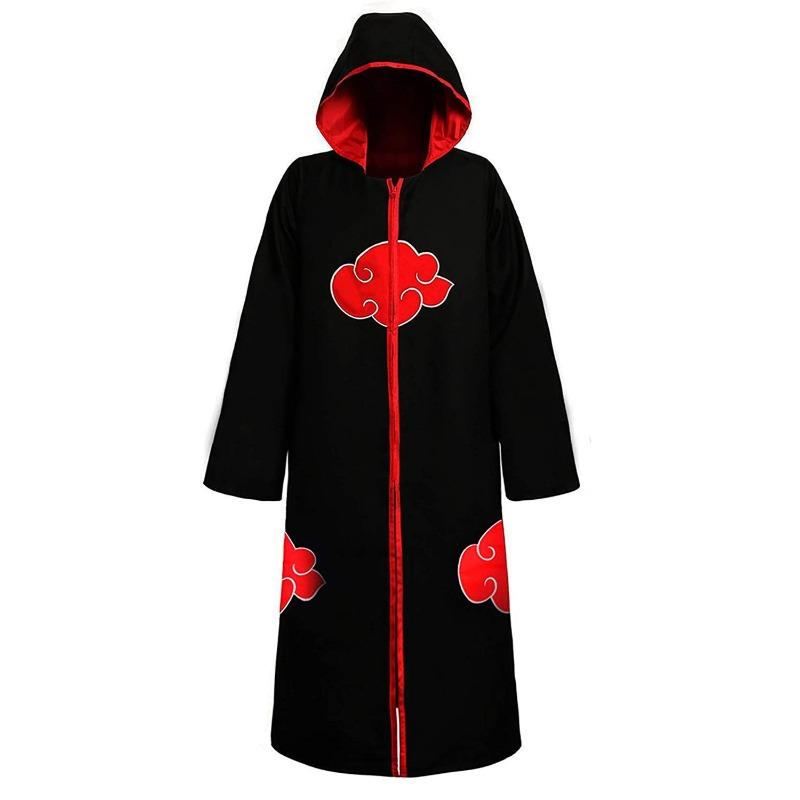 Naruto Halloween Fourth Generation Mako Organization Cloak Cloak Cosplay Clothing Costume Performance Costume Adult