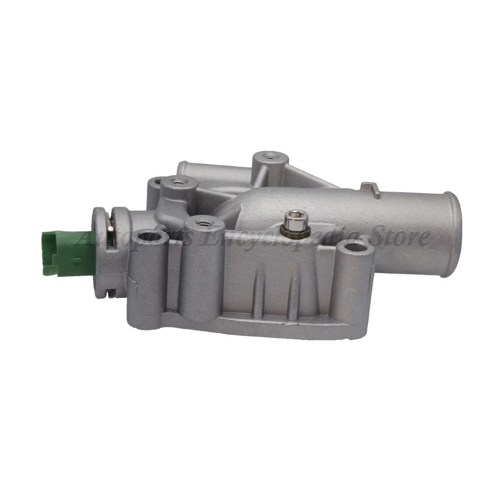 1336.Z0 For Peugeot Partner 206/207/301/307/308/1007 For Citroen C2 C3 C4 Aluminum Engine Coolant Thermostat with Housing 1336Z0