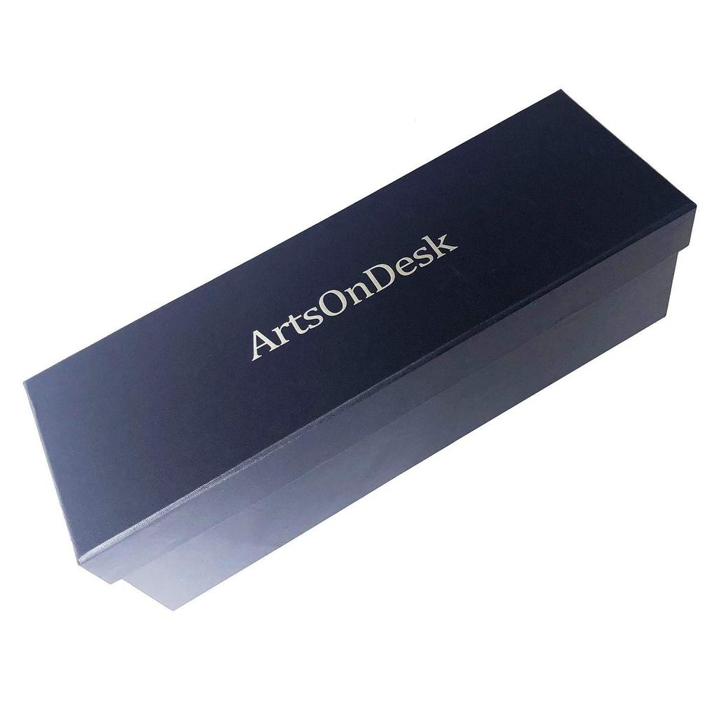 US ArtsOnDesk Modern Art Headphone Stand ST217 Stainless Steel Satin Finish Patent Applicable for - Headset Earphone Game Holder Hook Hanger Mount