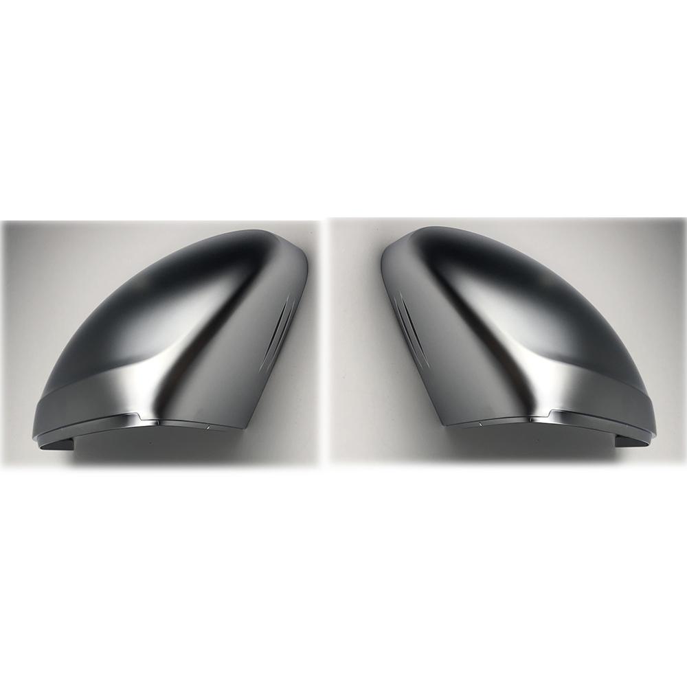 Rearview Side Wing Mirror Caps Cover For VW Tiguan Allspace L MK2 2017 2018 2019 2020 Replacement Matt Chrome