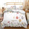 Luxury Duvet Cover and Pillowcase Digital Printing Star/moon/meteor Double Winter Quilt Cover Set Lantern Duvet Cover 1 Person