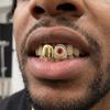 Capsules de Dents Strassées Amovibles Charme Dents Grillz Tendance Hommes Femmes Bijoux Rapper