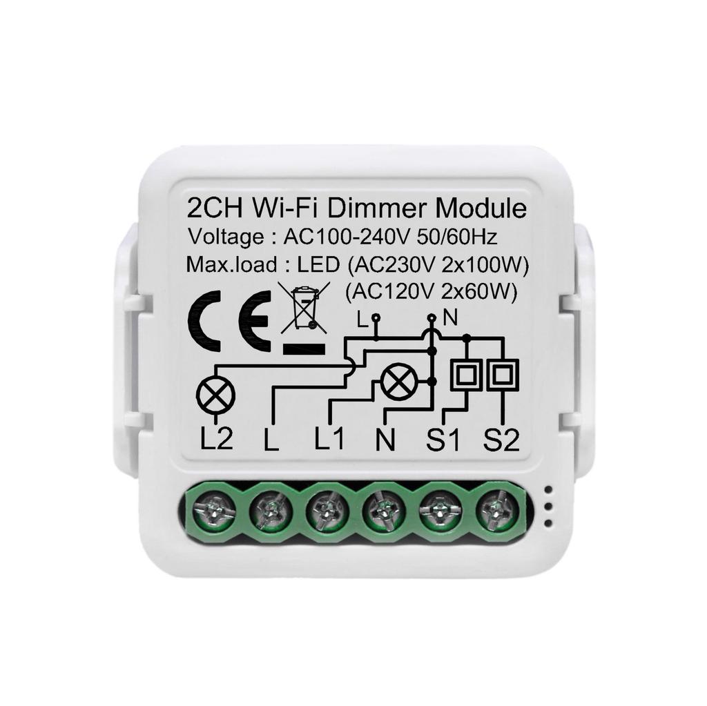 Tuya Zigbee Smart WiFi Dimmschalter