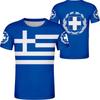 Hellas Totem Grécia Emblema Gráfico Camiseta para Homens Roupas 3D Impressão Bandeira da Nação Grega Camiseta Moda Streetwear Tops Camisetas