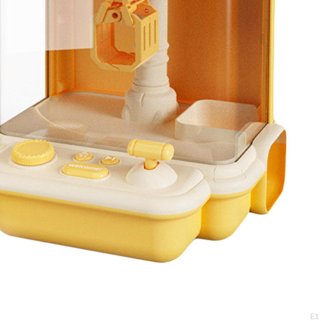Claw Game Machine Grabber Doll with Sounds Pretend Play Exciting Party Favors Mini Candy Prize