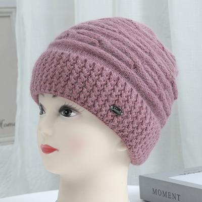 Pluche Verdikte Warme Wollemuts voor Mama Winter Warme Oorbescherming Modieuze Oma Wollemuts