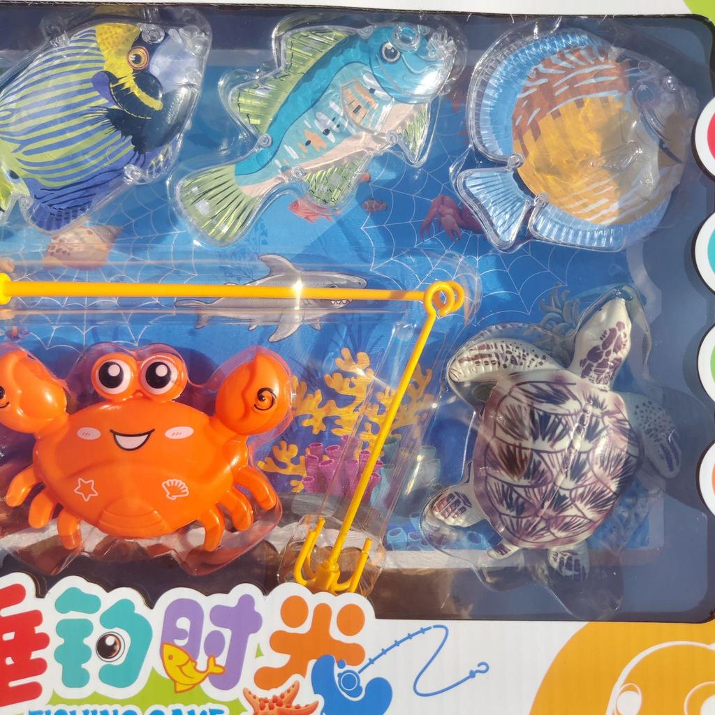 Children's Magnetic Fishing Game: Educational Ocean Simulation Toy