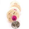 Bird Pet Bites Toy Parrot Macaw Luffa Bell Swing Scratcher Climb Toys Cockatiel