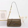 Leather Bag New Spring and Summer Retro Bag Women's Underarm Bag High-end Niche Design Shoulder Messenger Bag