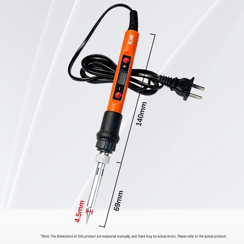 

80W Adjustable Temperature Electric Soldering Iron Household Set: Internal Heating Welding Pen & Repair Tools