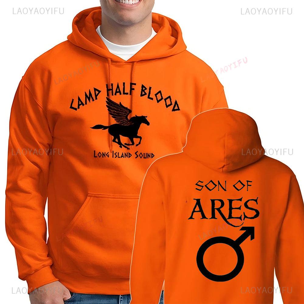 Camp Half Blood Hoodie Percy Jackson Halloween Sweatshirt Double Sided Printing Men Women Casual Sweatshirts Streetwear Hoodies