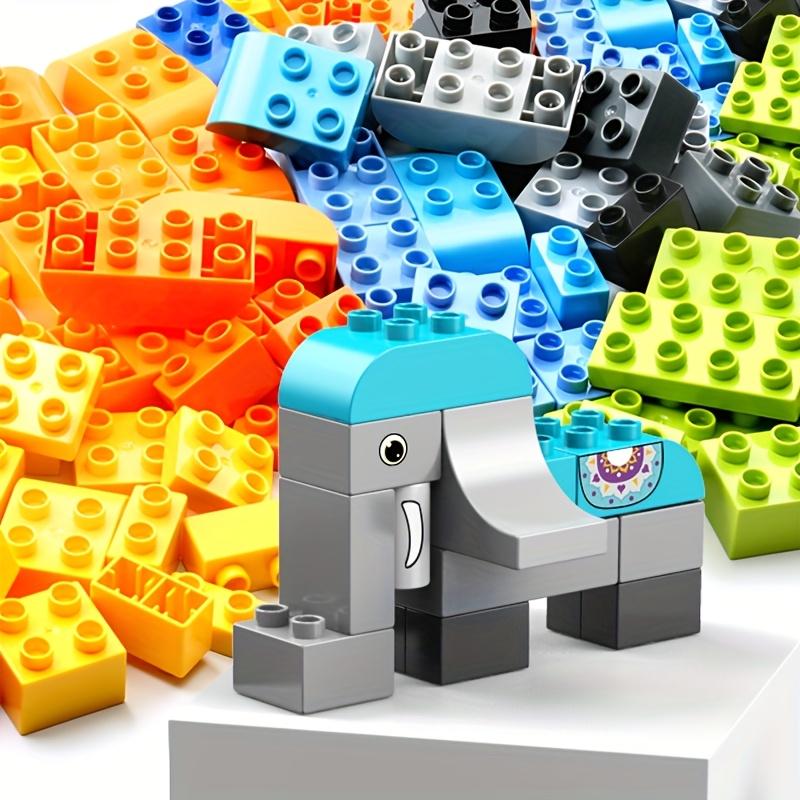 102pcs Big Size Building Block Set, 7 Different Animal Model Building Blocks, Educational Construction Toys, DIY Puzzle Bricks, Christmas Gifts,