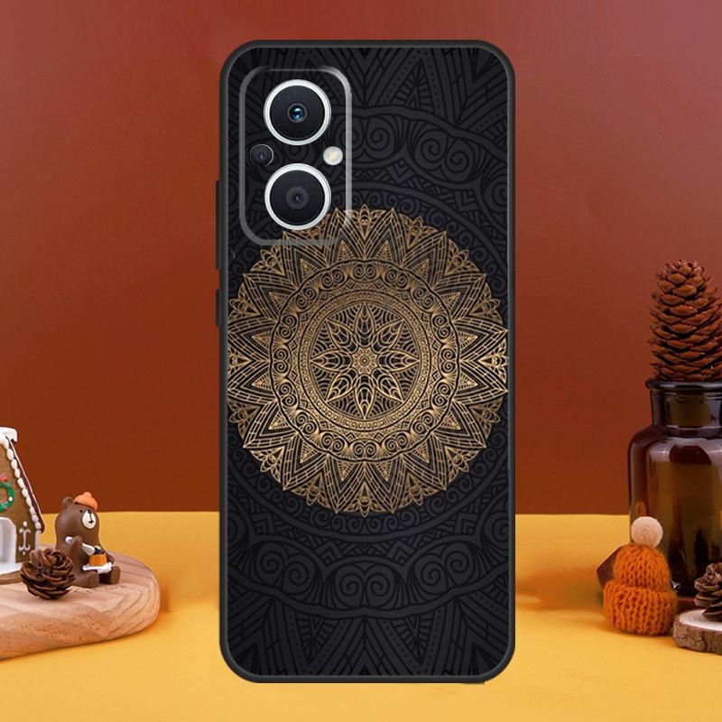 Indyjskie Kwiatowe Henna Mandala Etui Dla OPPO Reno 4Z 5Z 8T 10 Pro 11 F 4 6 7 8 5 Lite OPPO Find X6 X5 Pro X2 X3 Lite Pokrowiec