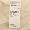 AURALEE A24Stainless Steel04OS HARD TWIST FINX ORGANDY STRIPE SHIRT tops 0 beige stripeUsed
