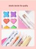 Princess Makeup Bag & Sticker Set - Cute DIY Dress-up Toy for Kids