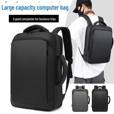 Zaino da viaggio multifunzionale di grande capacità da uomo con USB per lavoro e pendolarismo